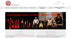Desktop Screenshot of colegioalca.com